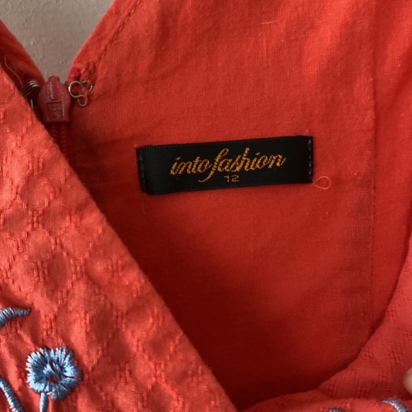 V Neck Floral Dress - Picture 3 of 4